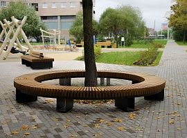 Благоустройство сквера в г. Санкт-Петербург - фотогалерея