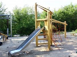 Детская площадка в Нижнем Новгороде - фотогалерея