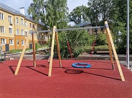 Детская площадка в Нижнем Новгороде - фотогалерея