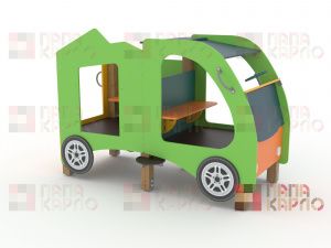 Машинка "Грузовичок Тошка" без горки для детской площадки